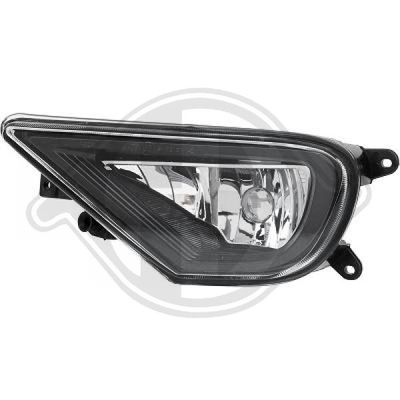 Противотуманная фара DIEDERICHS 2287189 для VW TOUAREG