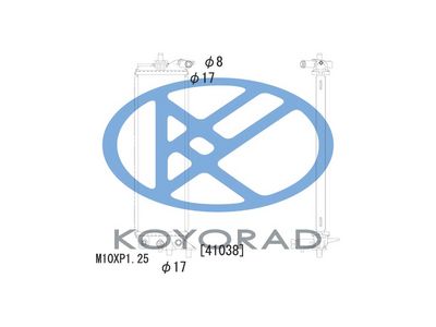 Radiator, racire motor Koyorad PL083989