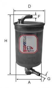 Palivový filtr SOFIMA S 4072 NR