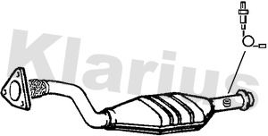 Katalizator KLARIUS 322273