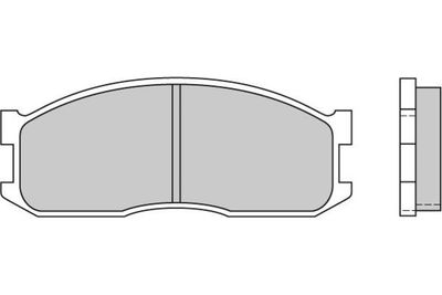Комплект тормозных колодок, дисковый тормоз E.T.F. 12-0389 для KIA K2500