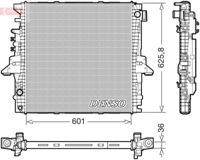 Chłodnica, układ chłodzenia silnika DENSO DRM14004