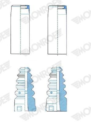 STAUBSCHUTZSATZ STOßDäMPFER