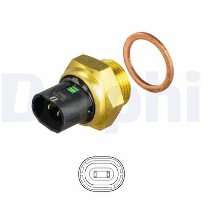 Sensor, coolant temperature TS10483