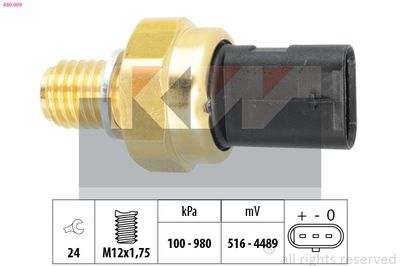 SENSOR ÖLDRUCK KW 480009