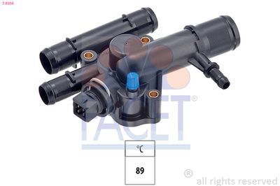 Termostat, środek chłodzący FACET 7.8504