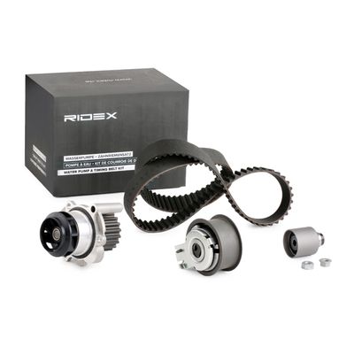 водна помпа+ к-кт ангренажен ремък RIDEX 3096W0002