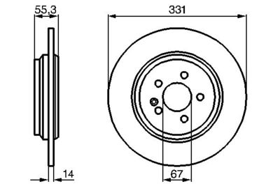 Brake Disc 0 986 478 995