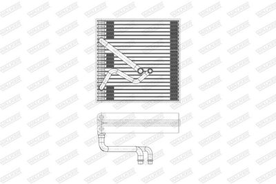 VERDAMPFER KLIMAANLAGE WALKER WEV00028 8
