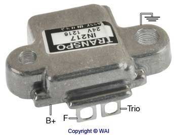 Régulateur d'alternateur WAI — 24V, 6,2cm