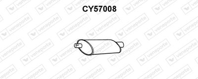 Предглушитель выхлопных газов VENEPORTE CY57008 для CHRYSLER VOYAGER