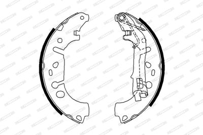 Brake Shoe Set FSB682