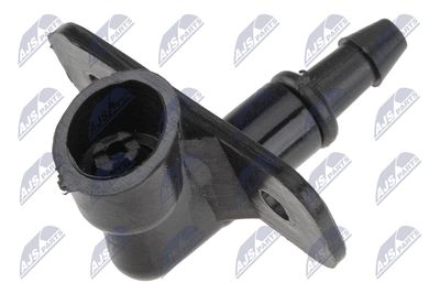 Plovimo skysčio purkštukas, priekinis langas