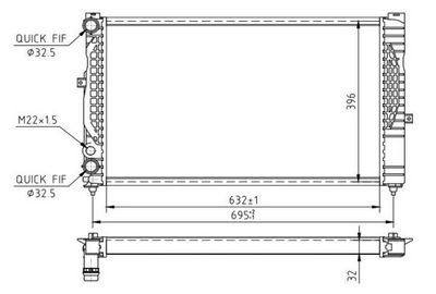 RADIATOR RACIRE MOTOR