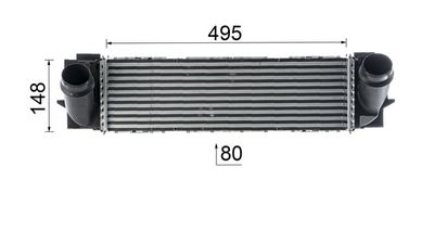 INTERCOOLER COMPRESOR MAHLE CI149000P 9