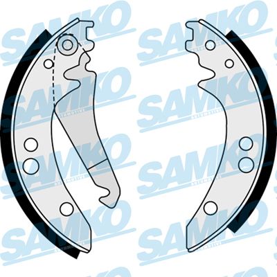 Комплект тормозных колодок SAMKO 88410 для MERCEDES-BENZ HENSCHEL