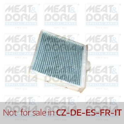 Filtr, wentylacja przestrzeni pasażerskiej MEAT & DORIA 17333FK