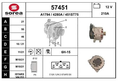 GENERATOR EAI 57451