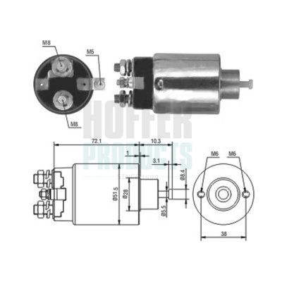 SOLENOID ELECTROMOTOR