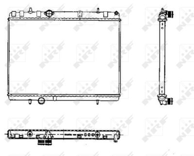 RADIATOR RACIRE MOTOR NRF 50435 4