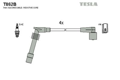 SET CABLAJ APRINDER TESLA T862B