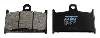 BREMSBELAGSATZ SCHEIBENBREMSE TRW MCB690