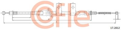 Тросик, cтояночный тормоз COFLE 92.17.2812 для MITSUBISHI SPACE
