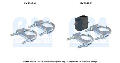 Монтажен комплект, изпускателна тръба BM Catalysts FK50399