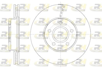 спирачен диск ROADHOUSE 61588.10