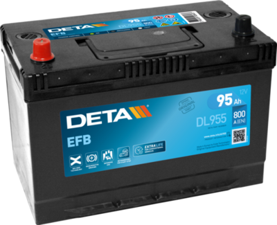 Стартерная аккумуляторная батарея DETA DL955 для DODGE INTREPID