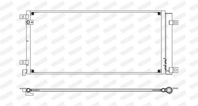 CONDENSATOR CLIMATIZARE WALKER WCD00023 7