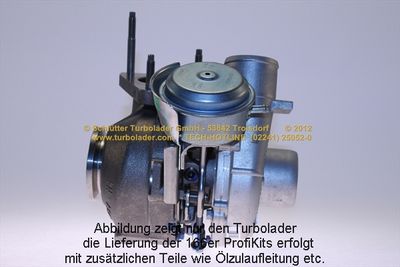 LADER AUFLADUNG SCHLÜTTER TURBOLADER 16609230EOL 2