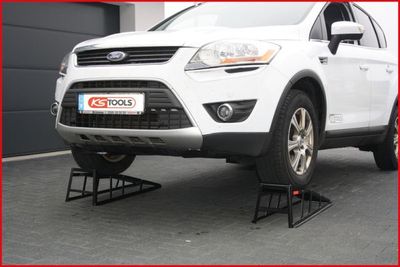 Ks Tools - Nájazdová rampa pre osobné vozidlá so šírkou pneumatík max. 185mm
