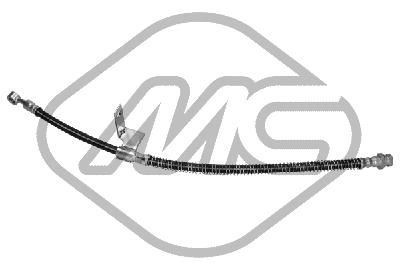 Metalcaucho 96792 Тормозной шланг  для HYUNDAI ACCENT седан (X-3) 1.5 i 12V