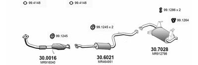 SISTEM DE ESAPAMENT ASSO ART3472