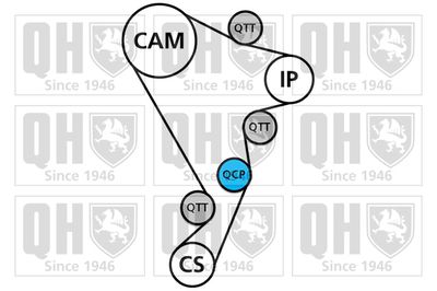SET CUREA DE DISTRIBUTIE QUINTON HAZELL QBK800 1