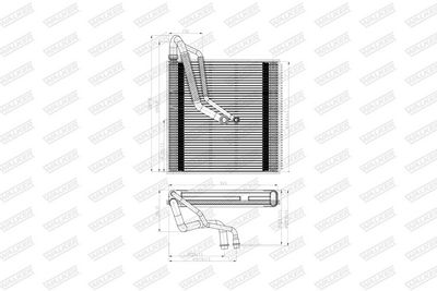 VERDAMPFER KLIMAANLAGE WALKER WEV00143 7