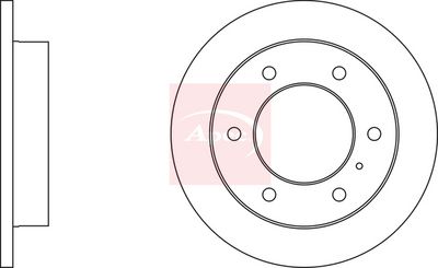 APEC Brake Disc DSK3440