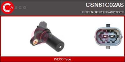 Generátor impulsů, klikový hřídel CASCO CSN61C02AS