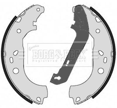 Комплект тормозных колодок BORG & BECK BBS6340 для FORD TOURNEO