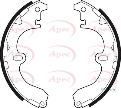 Brake Shoe Set APEC SHU471