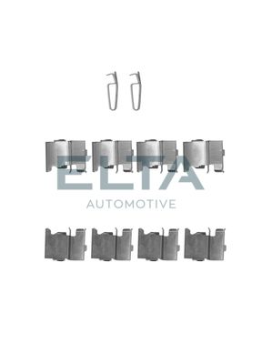 Комплектующие, колодки дискового тормоза ELTA AUTOMOTIVE EA8730 для MITSUBISHI ECLIPSE	CROSS
