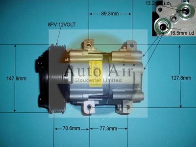 Auto Air Gloucester Compressor, air conditioning 14-4441