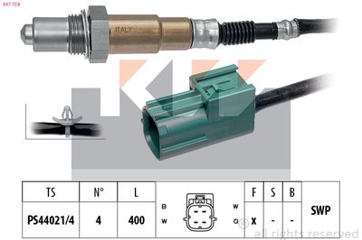 Sonda lambda KW 497 759