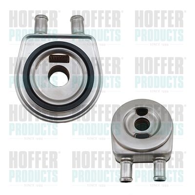масляный радиатор, двигательное масло HOFFER 8095292 для MAZDA CX-7