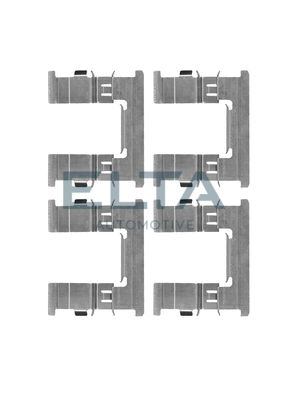 Комплектующие, колодки дискового тормоза ELTA AUTOMOTIVE EA8771 для MITSUBISHI L200