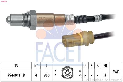 Sonda lambda FACET 10.8333