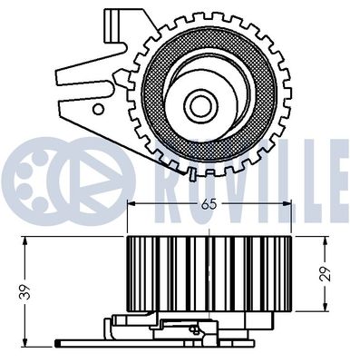ROLA INTINZATOR CUREA DISTRIBUTIE RUVILLE 540198 1