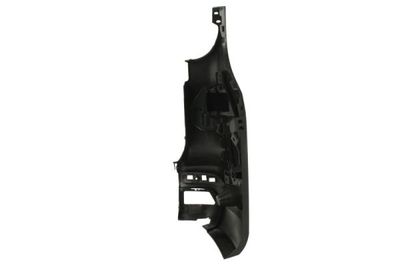 Bumper hoek Achter Links (versie met achterdeur, zwart) past: RENAULT KANGOO III Van 01.21-