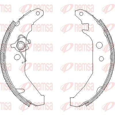 Brake Shoe 4185.00